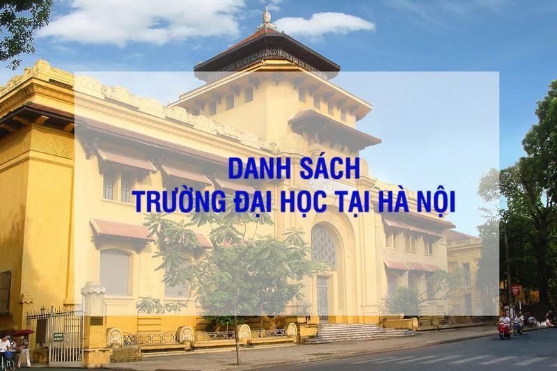 các trường đại học top 2 hà nội