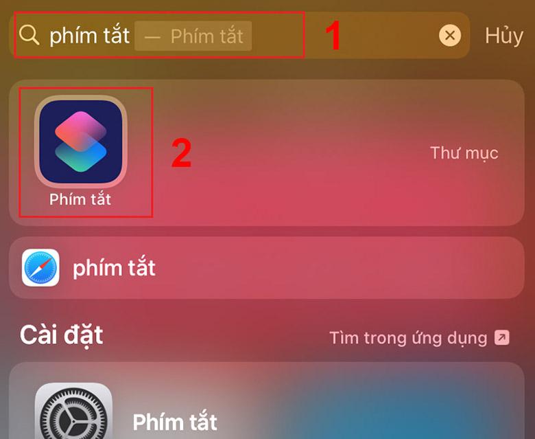 Cách ghép ảnh trên điện thoại iPhone vào ứng dụng Siri Shortcuts dùng phím tắt