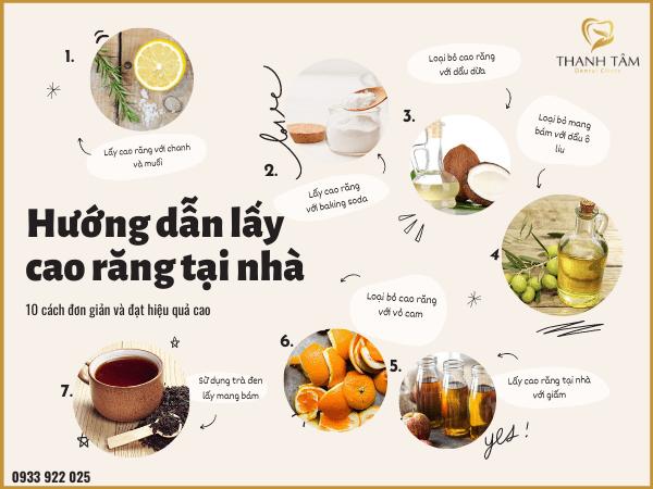 sử dụng muối và chanh