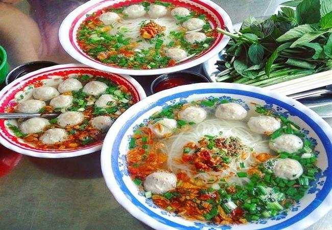 Hủ tiếu bò viên người Hoa ngon