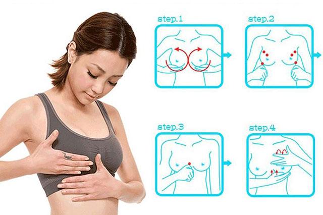 Thực hiện các bài tập massage ngực sẽ giúp vòng 1 của bạn tăng đáng kể