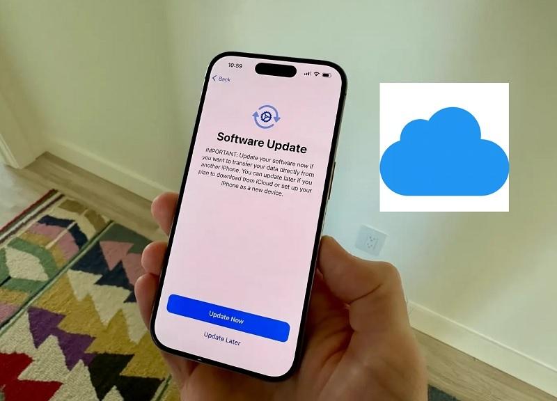 xóa icloud trên iPhone