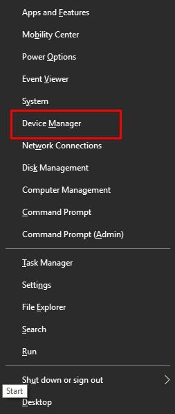 device manager