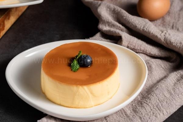 cách làm bánh flan bằng nồi chiên không dầu