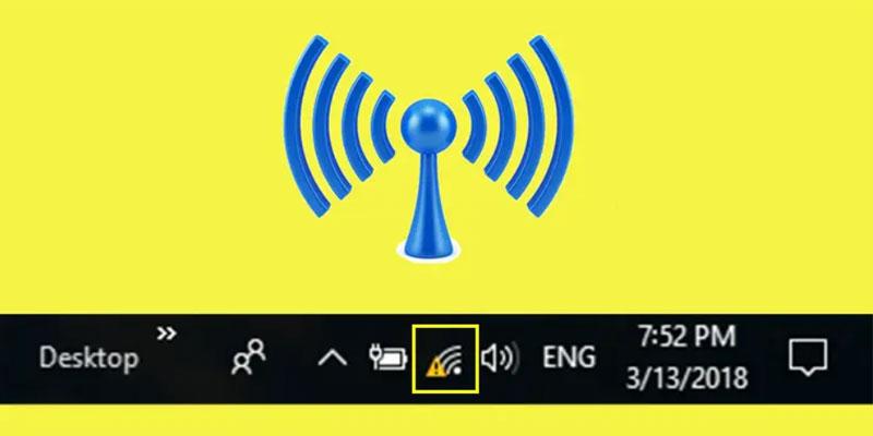Cách khắc phục lỗi wifi bị limited access win 7 (chấm than vàng)