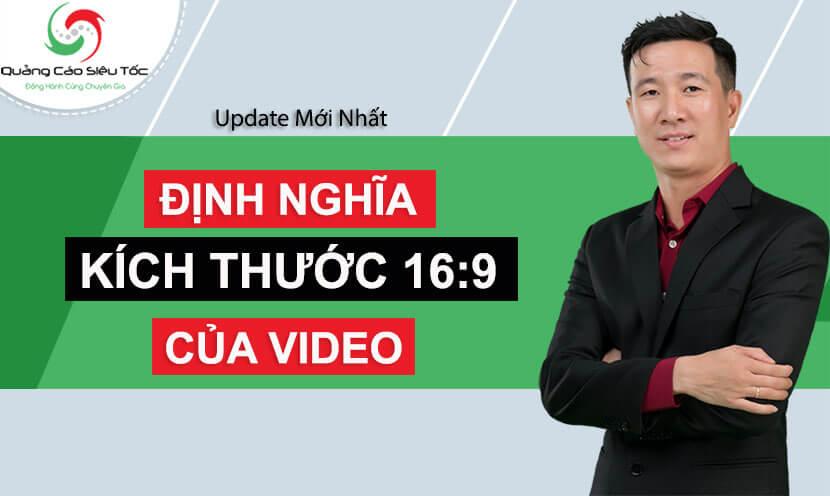 Kích thước 16:9 của video nghĩa là gì