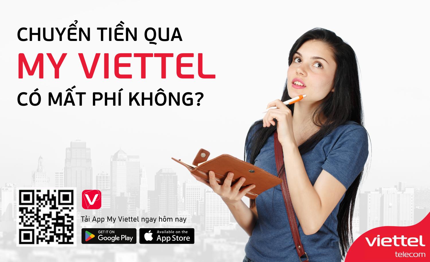 Chuyển tiền qua My Viettel có mất phí không?