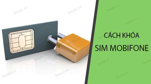 cach khoa sim mobifone