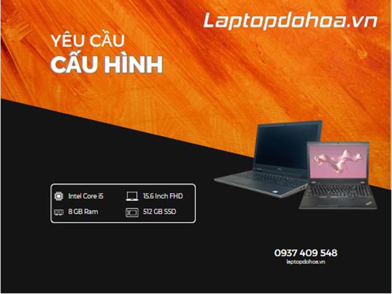 Yêu cầu cấu hình - Laptop cho dân xây dựng