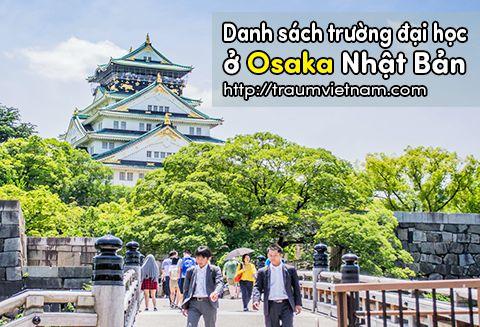 Danh sách các trường đại học ở Osaka Nhật Bản