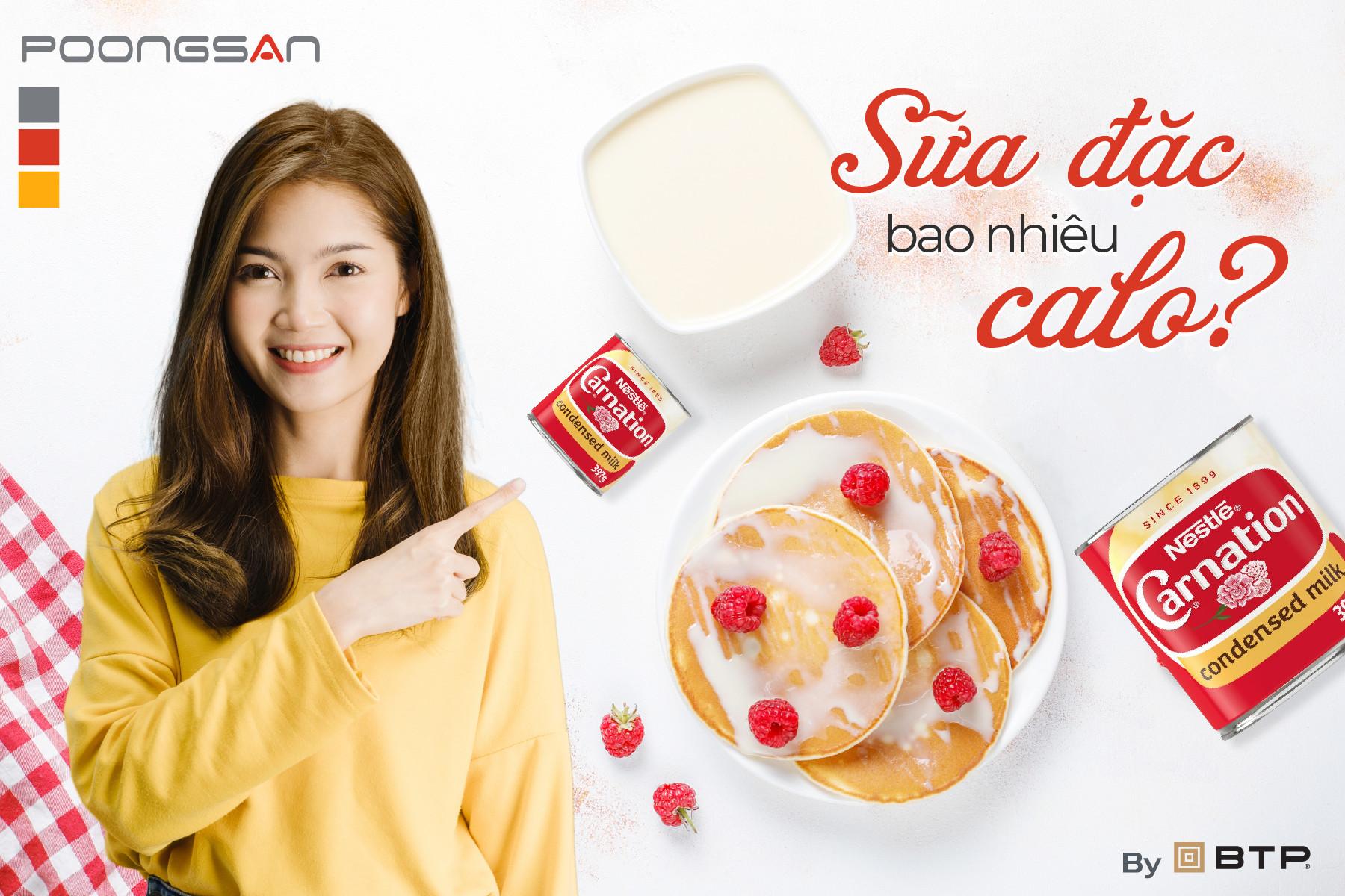 Sữa đặc bao nhiêu calo