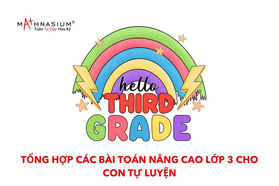 Tổng hợp các bài toán nâng cao lớp 3