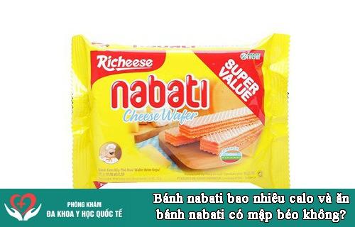 Bánh nabati bao nhiêu calo và ăn bánh nabati có mập béo không?