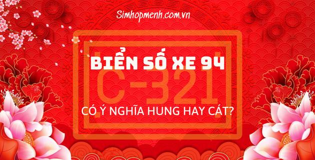 biển số xe 94 có ý nghĩa gì