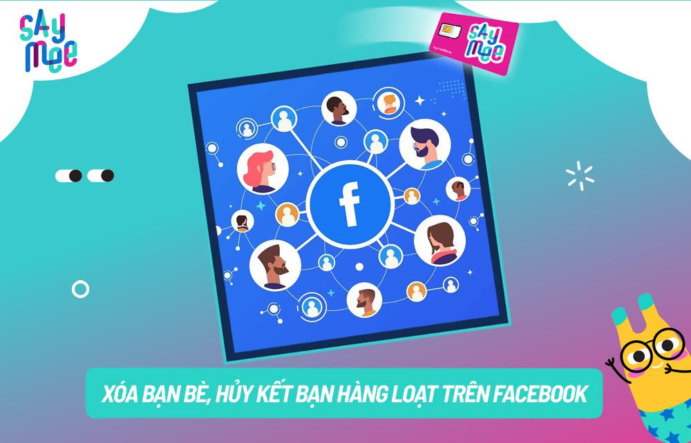 Cách xóa bạn bè trên Facebook nhanh