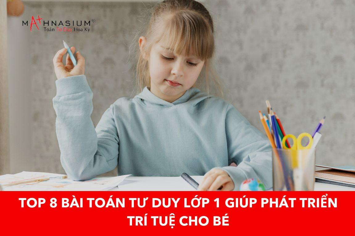 Top 8 bài toán tư duy lớp 1