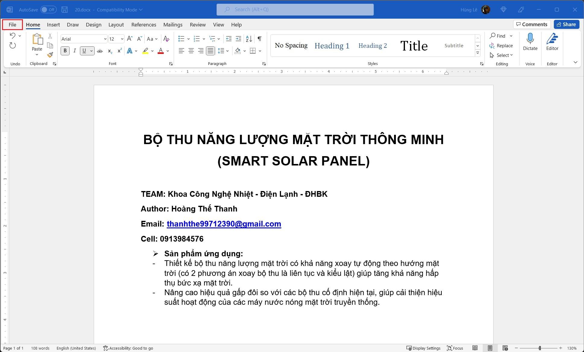 Cách chuyển nội dung từ Word sang PowerPoint nhanh nhất 1