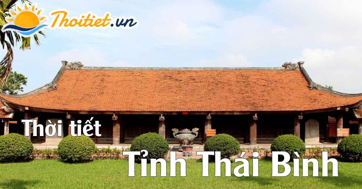 Dự báo thời tiết tỉnh Thái Bình