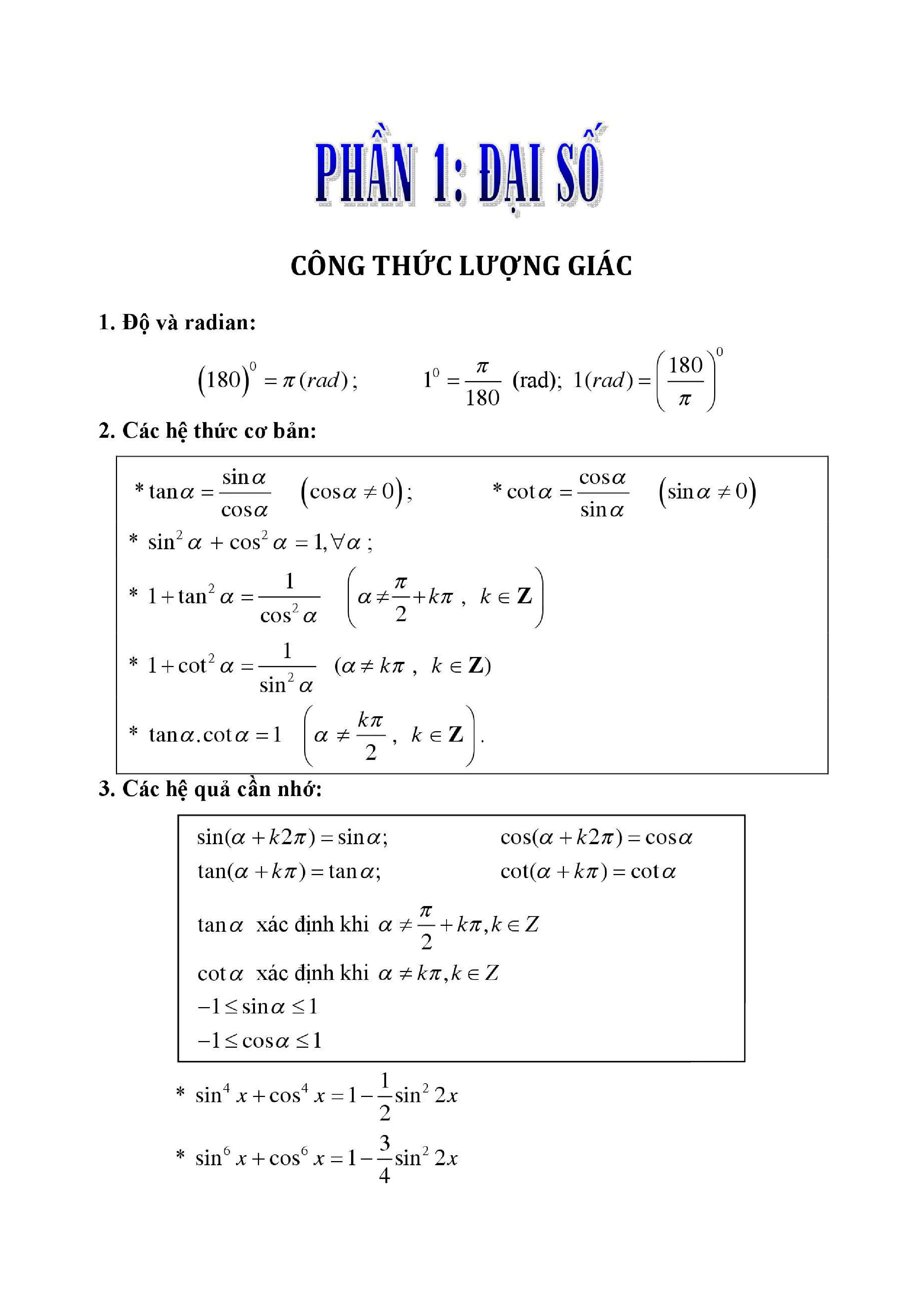 Page 1 Min Tổng Hợp Kiến Thức Toán 11