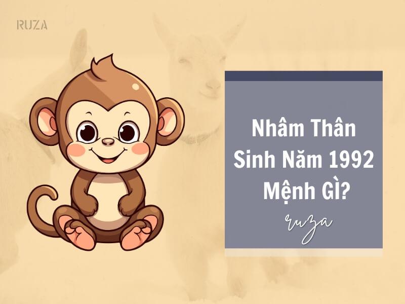 Sinh năm 1992 mệnh gì?