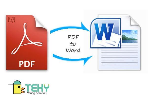 Hướng dẫn chuyển pdf sang word không lỗi font nhanh - gọn - dễ thực hiện!