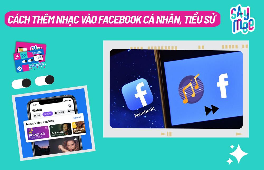 Cách thêm nhạc vào Facebook