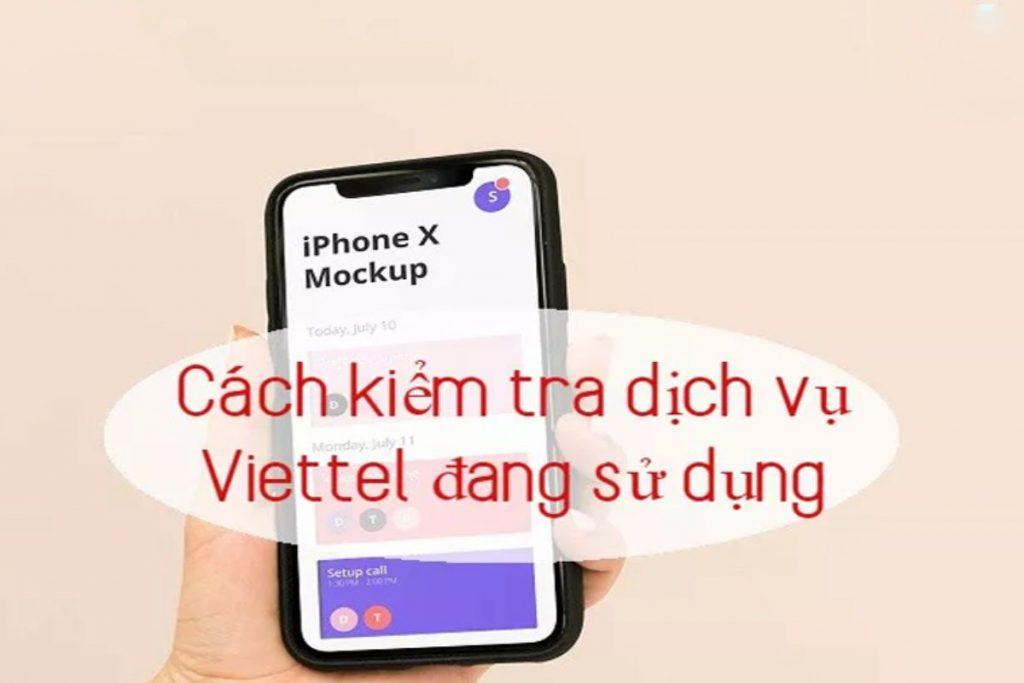 Cách kiểm tra các dịch vụ đang sử dụng