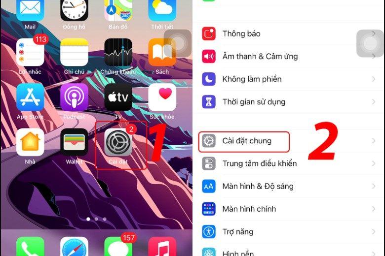 Cách cập nhật iOS