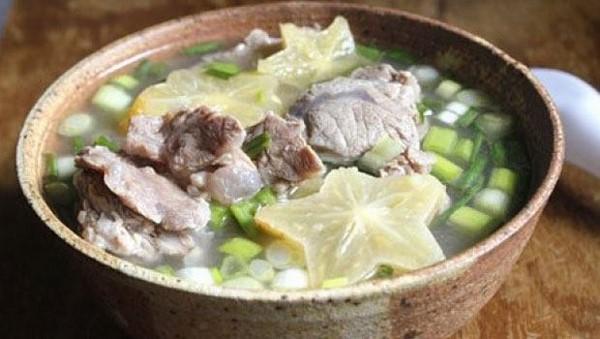 canh chua thịt bò