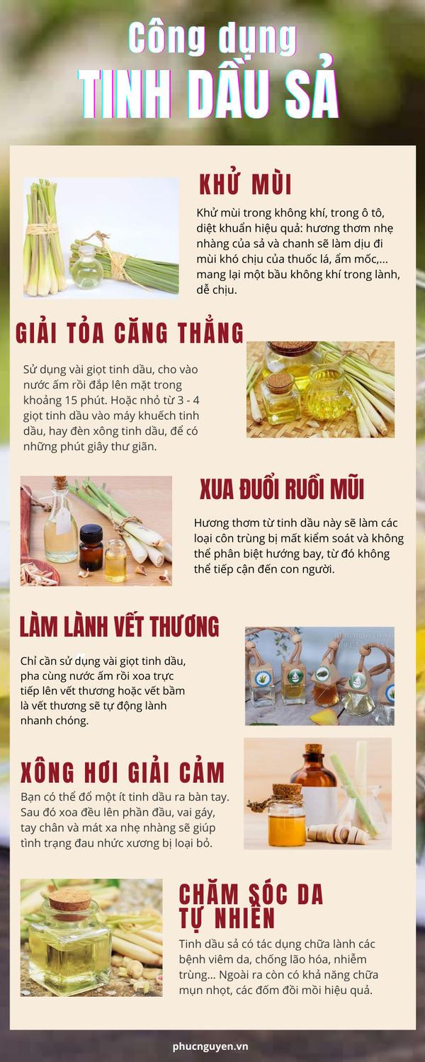 tự làm tinh dầu sả