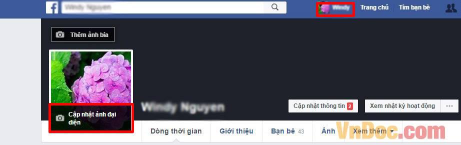 Cách thay đổi ảnh đại diện trên Facebook mà không ai biết