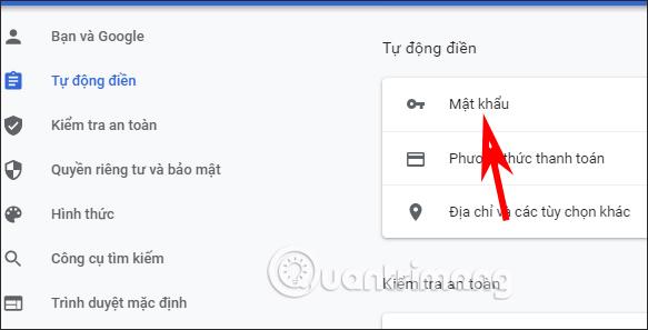 Xem mật khẩu Facebook Chrome