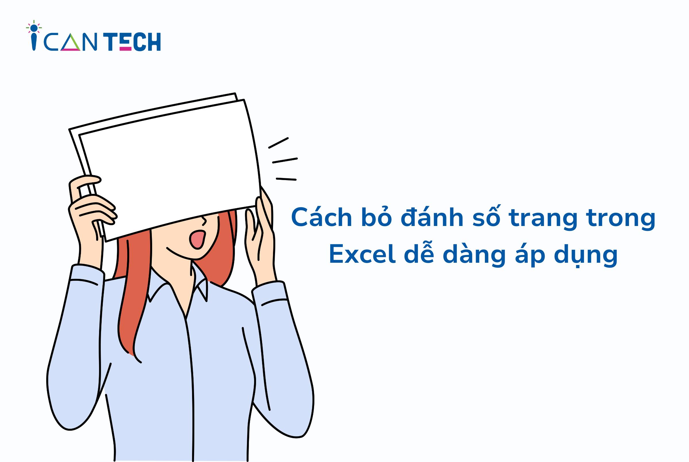 Tất tần tật cách bỏ đánh số trang trong Excel nhanh như dân kế toán