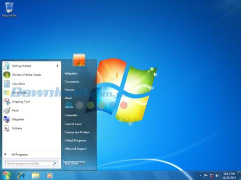 Desktop của Windows 7