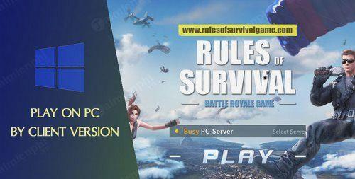 Hướng dẫn cài đặt Rules of Survival trên PC, Laptop và thủ tục tạo tài khoản cùng đăng ký nick