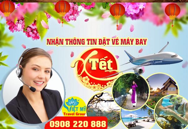 nhan dat ve may bay tet 2018