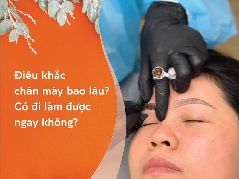 Điêu khắc lông mày mất bao lâu?