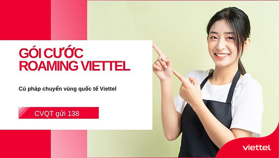 Miễn phí chuyển vùng quốc tế SIM Viettel