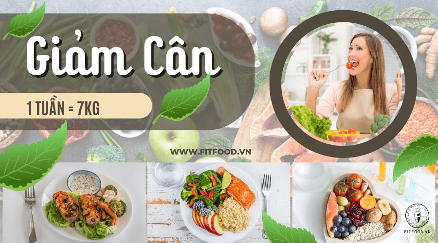 Cách giảm cân trong 1 tuần xuống 7kg cho nữ