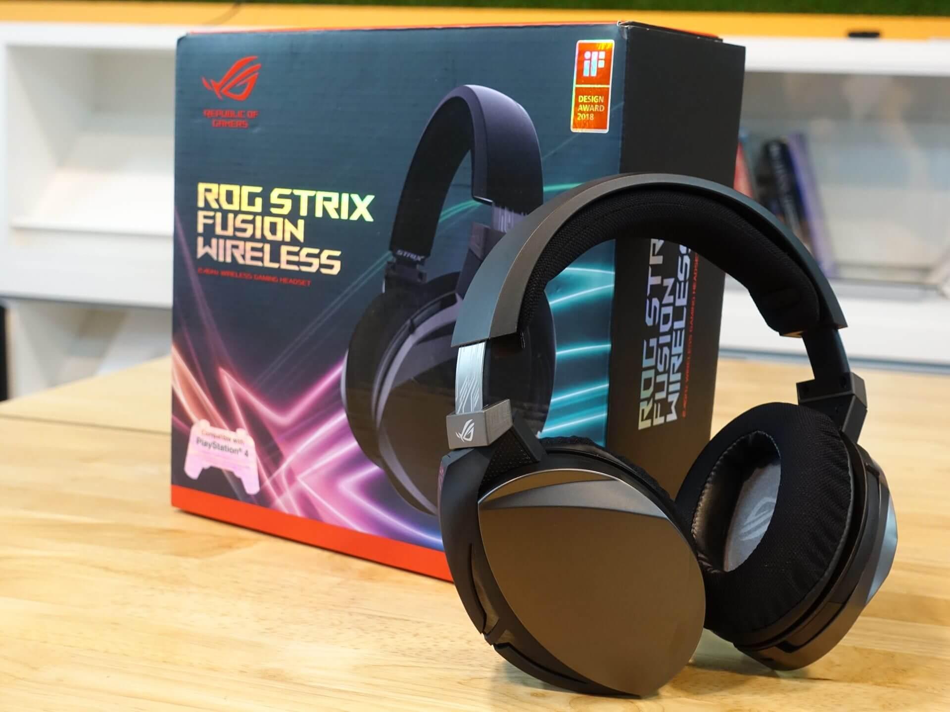 Tai nghe Asus ROG STRIX FUSION Wireless Virtual 7.1