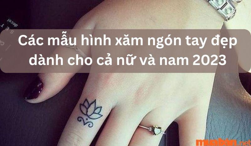 Tham khảo ngay các hình xăm ngón tay dành cho mọi người