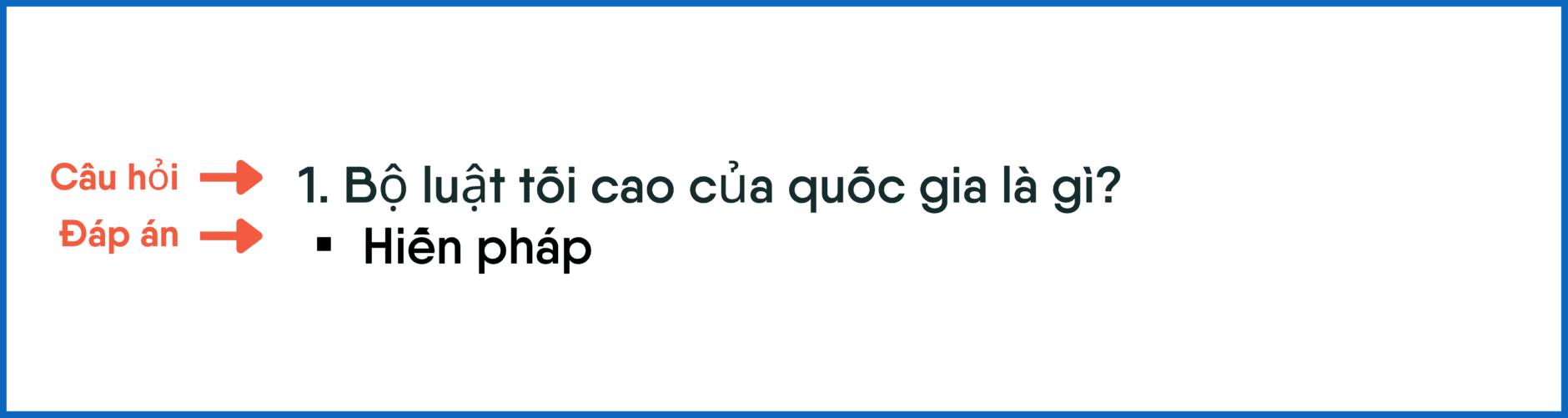 Các câu hỏi và đáp án cho bài thi Quốc tịch