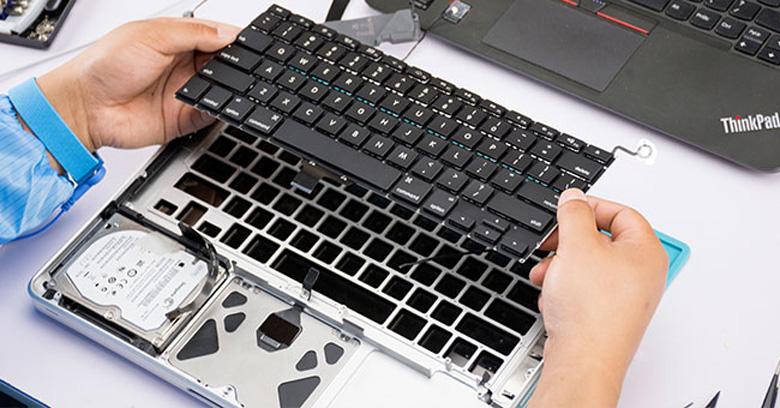 Nguyên nhân bàn phím laptop không hoạt động do lỗi phần cứng