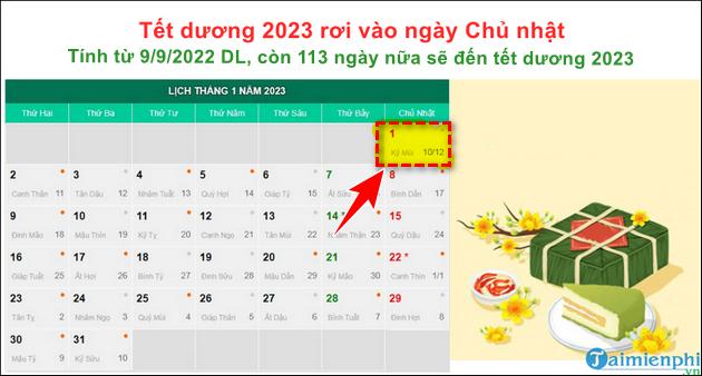 Còn bao nhiêu ngày nữa đến Tết 2023?