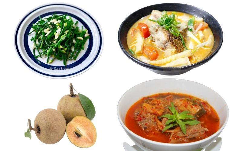 Thực đơn cho bà bầu 3 tháng cuối thai kỳ 1