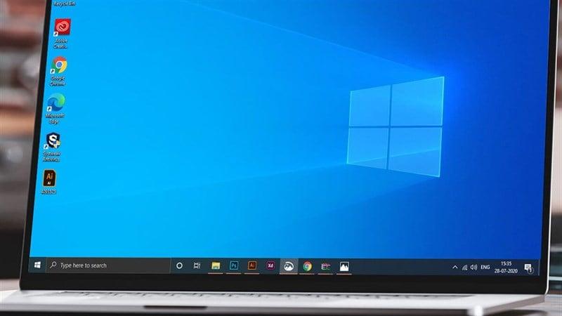 Lỗi thanh Taskbar Win 10