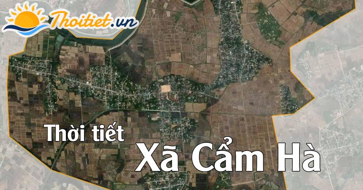 Xã Cẩm Hà hôm nay có nhiều mây