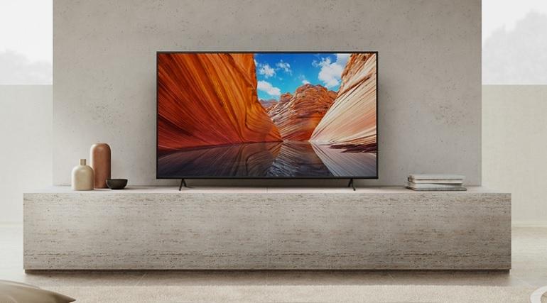 Android Tivi Sony 65 inch 4K KD-65X80J thiết kế