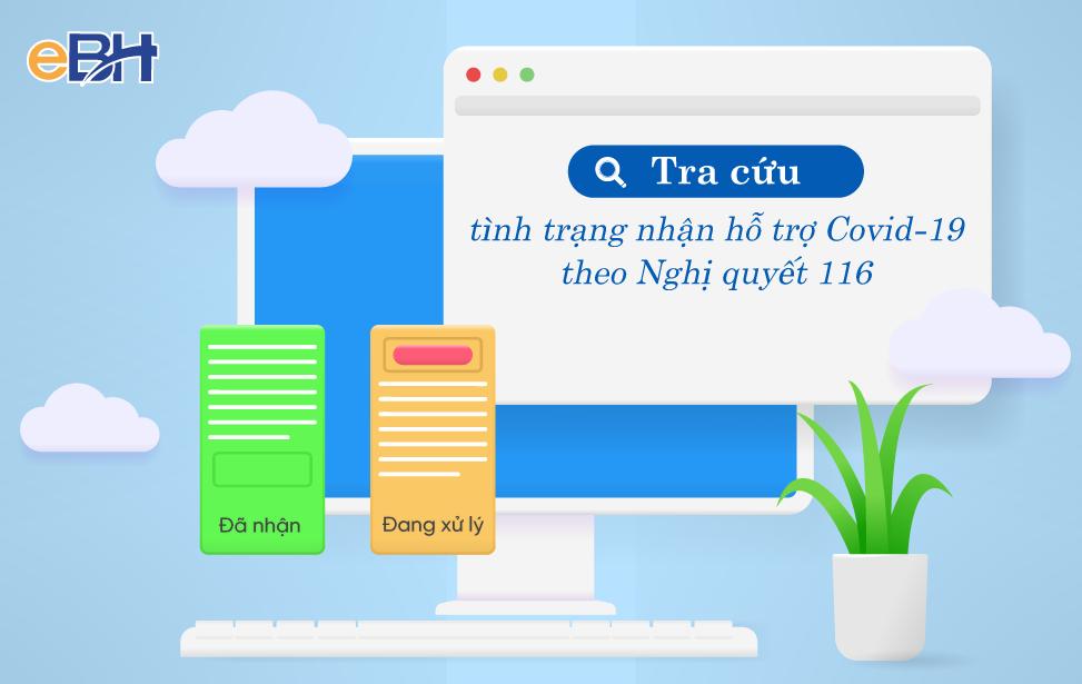 Tra cứu tình trạng nhận hỗ trợ Covid-19 theo Nghị quyết 116