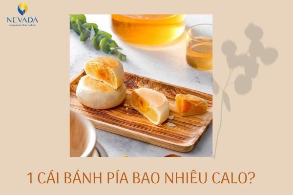 1 cái bánh pía kim sa mini 40g bao nhiêu calo? Ăn bánh pía có mập không?